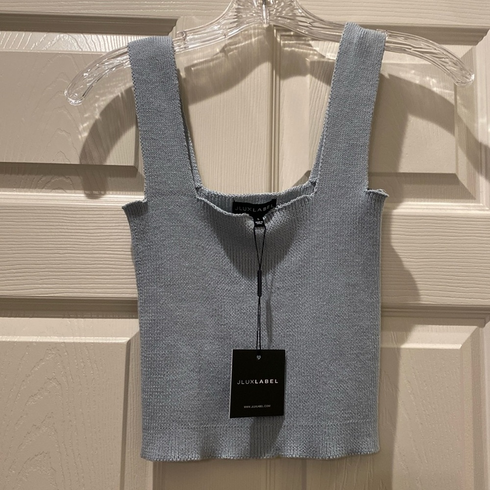 JLUXLABEL knitted tank top